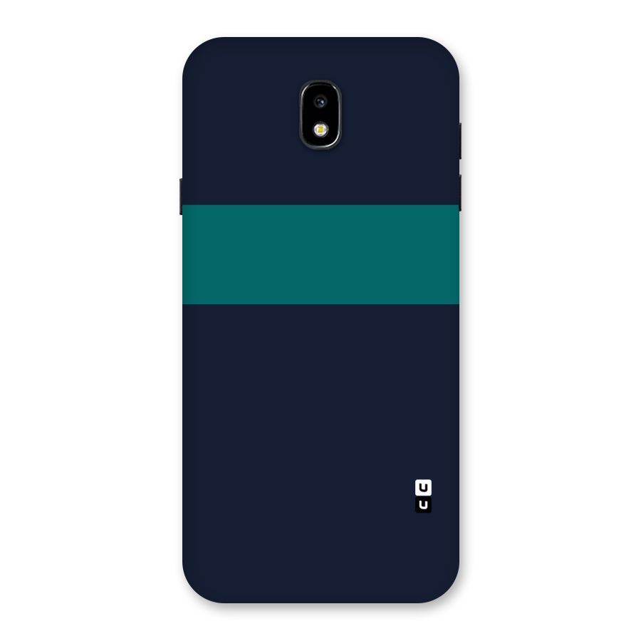 Stripe Block Back Case for Galaxy J7 Pro