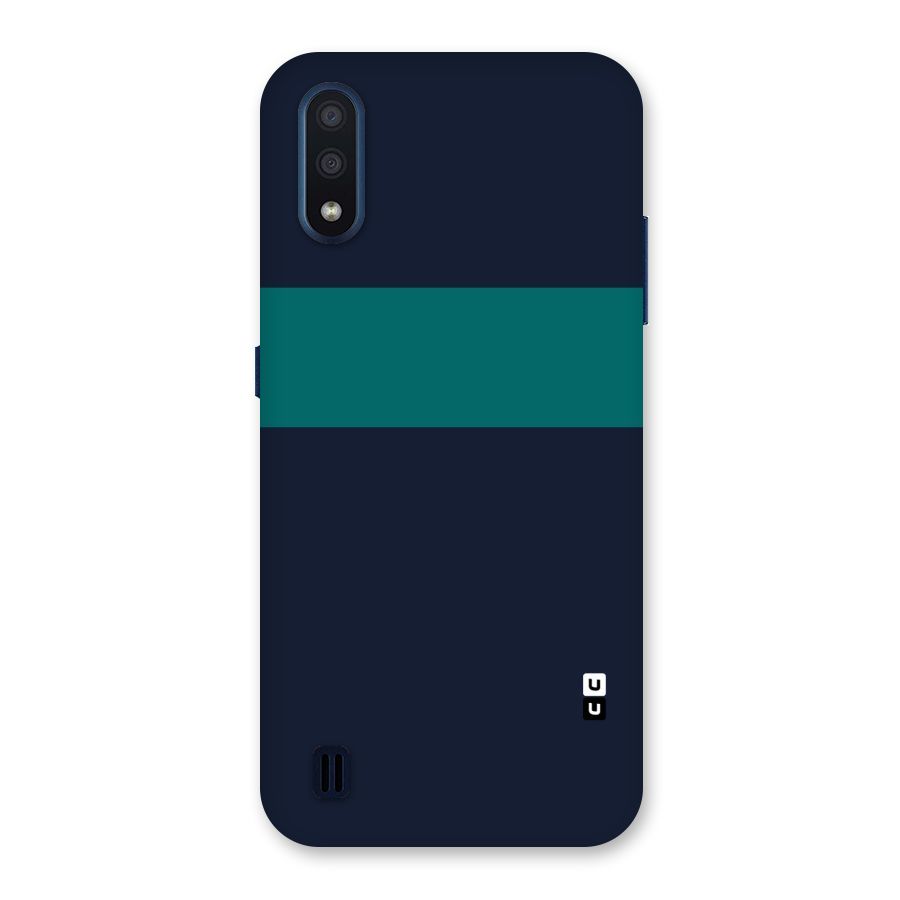 Stripe Block Back Case for Galaxy M01