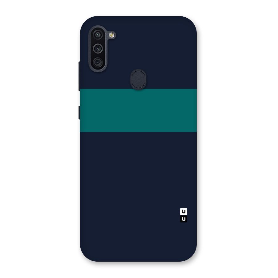 Stripe Block Back Case for Galaxy M11