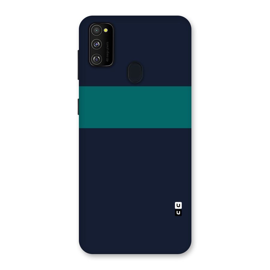Stripe Block Back Case for Galaxy M21