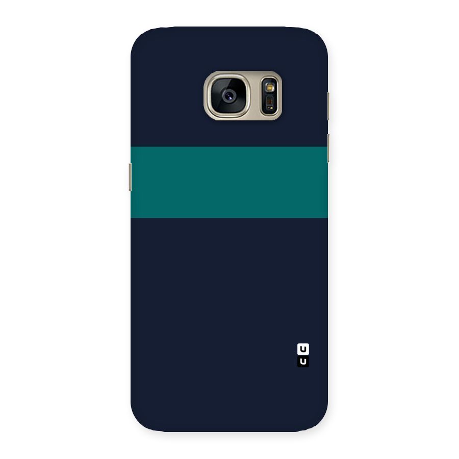 Stripe Block Back Case for Galaxy S7