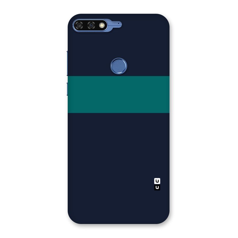 Stripe Block Back Case for Honor 7C