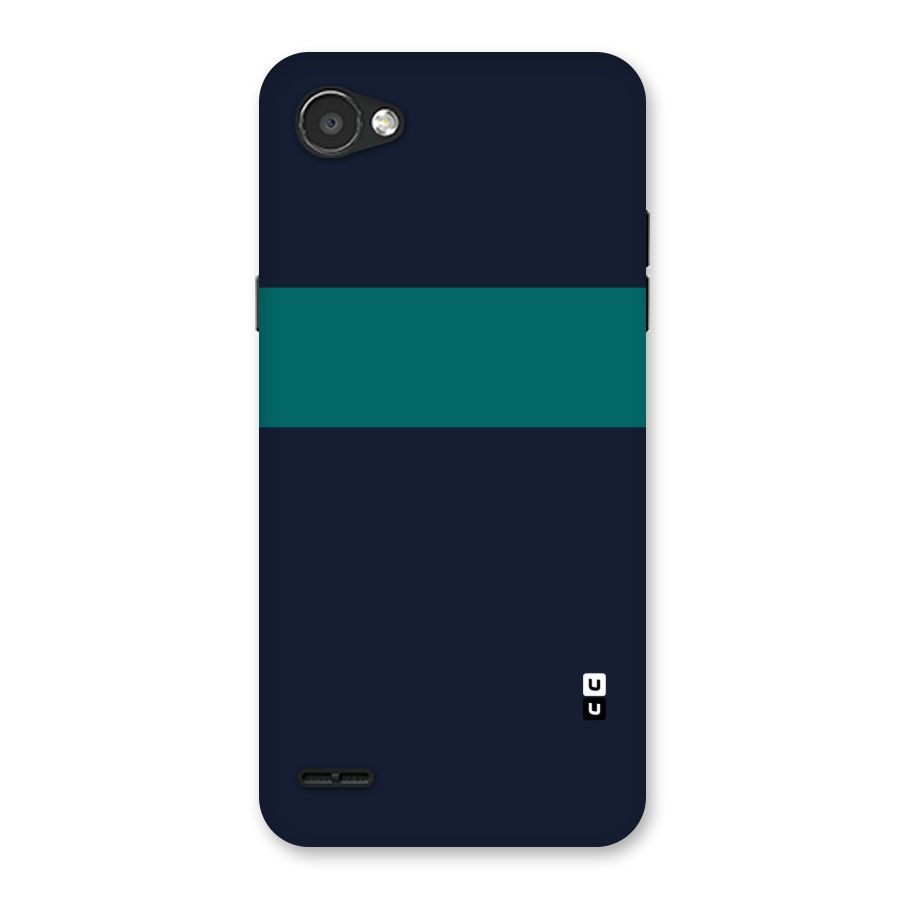 Stripe Block Back Case for LG Q6