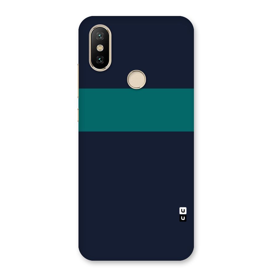 Stripe Block Back Case for Mi A2
