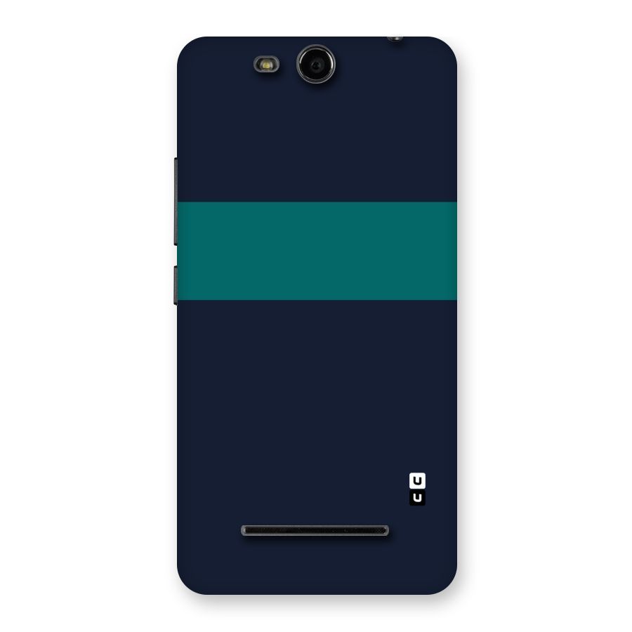 Stripe Block Back Case for Micromax Canvas Juice 3 Q392