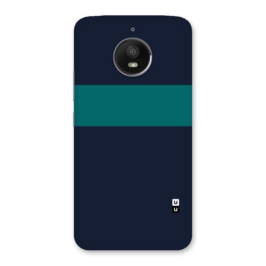 Stripe Block Back Case for Moto E4 Plus