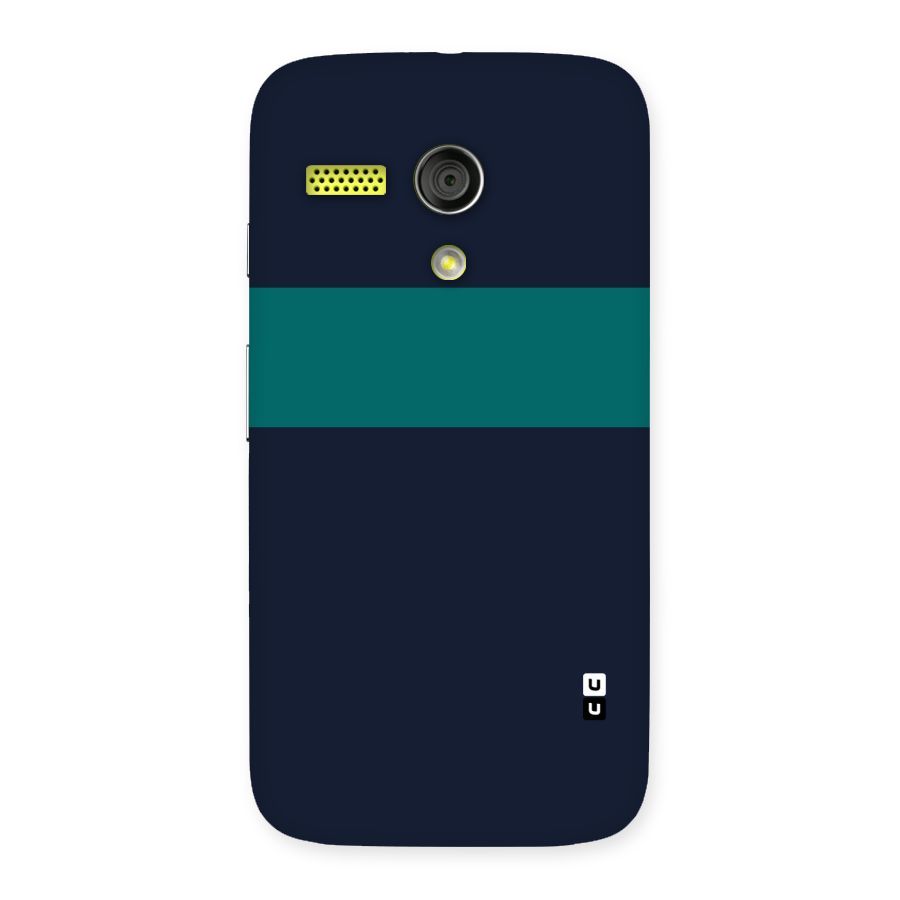 Stripe Block Back Case for Moto G