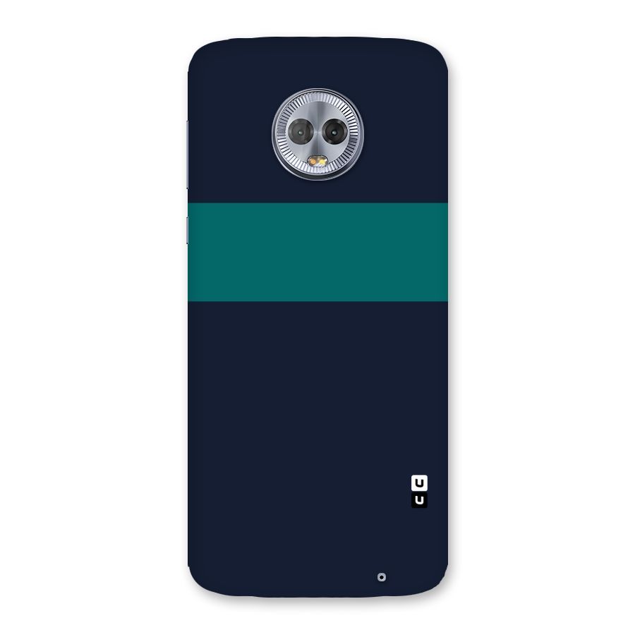 Stripe Block Back Case for Moto G6 Plus
