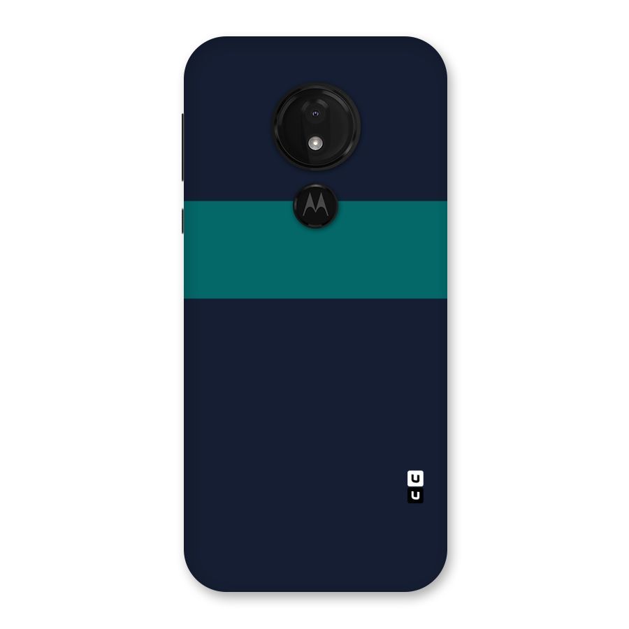 Stripe Block Back Case for Moto G7 Power