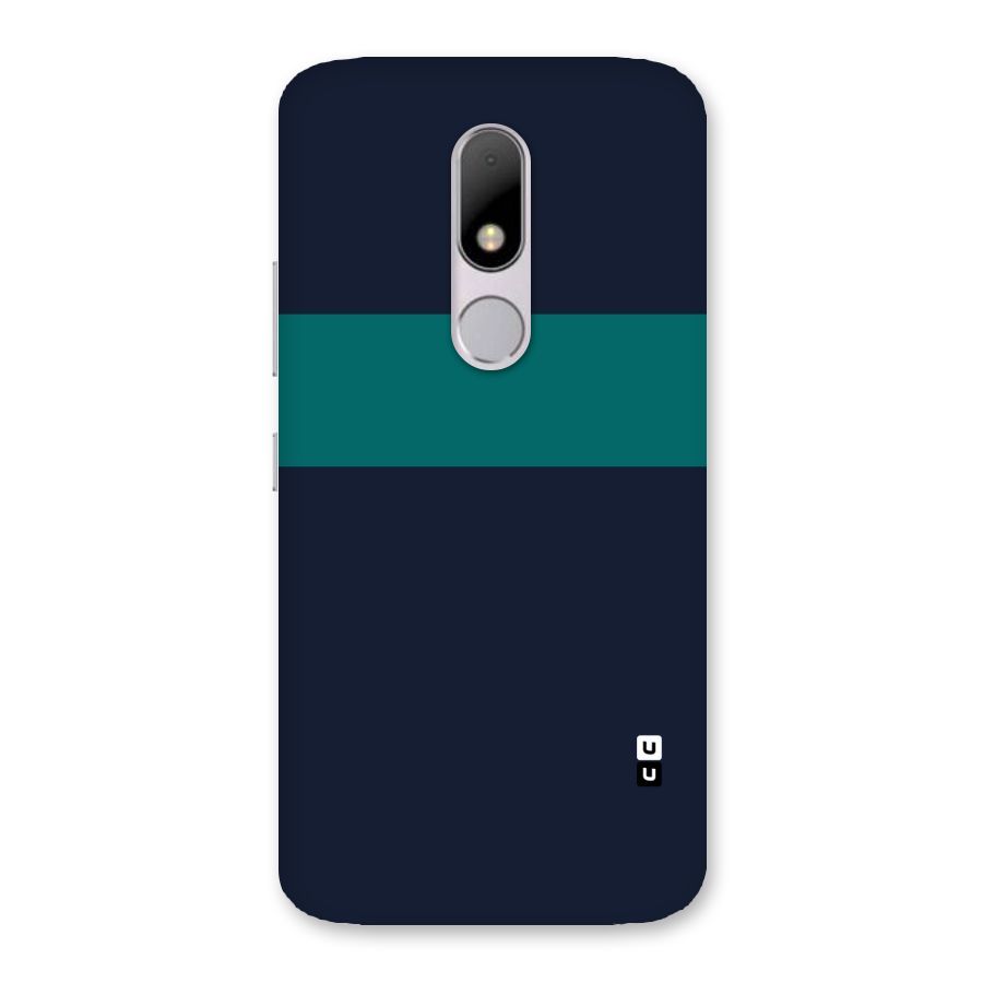 Stripe Block Back Case for Moto M