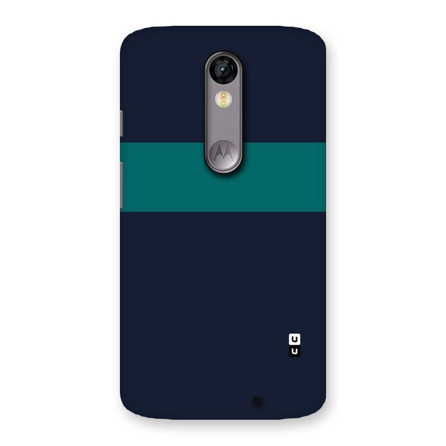 Stripe Block Back Case for Moto X Force