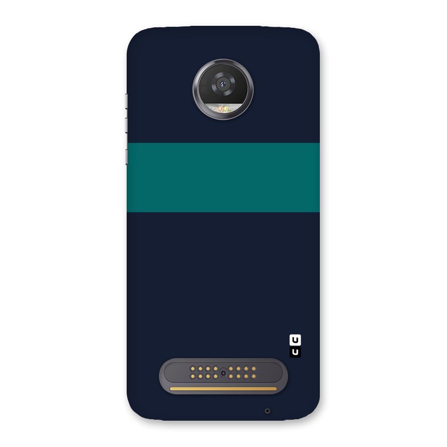 Stripe Block Back Case for Moto Z2 Play