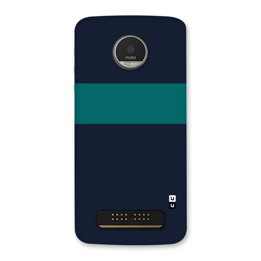 Stripe Block Back Case for Moto Z Play