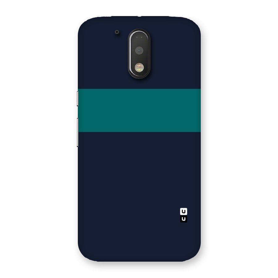 Stripe Block Back Case for Motorola Moto G4