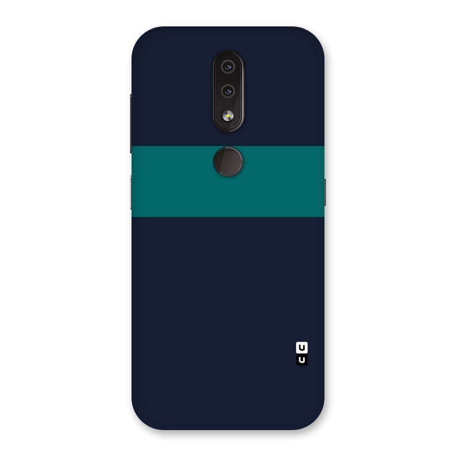 Stripe Block Back Case for Nokia 4.2