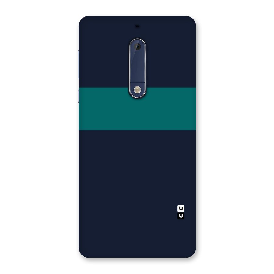 Stripe Block Back Case for Nokia 5