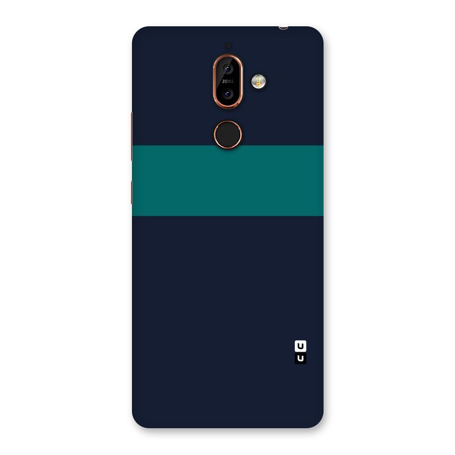 Stripe Block Back Case for Nokia 7 Plus