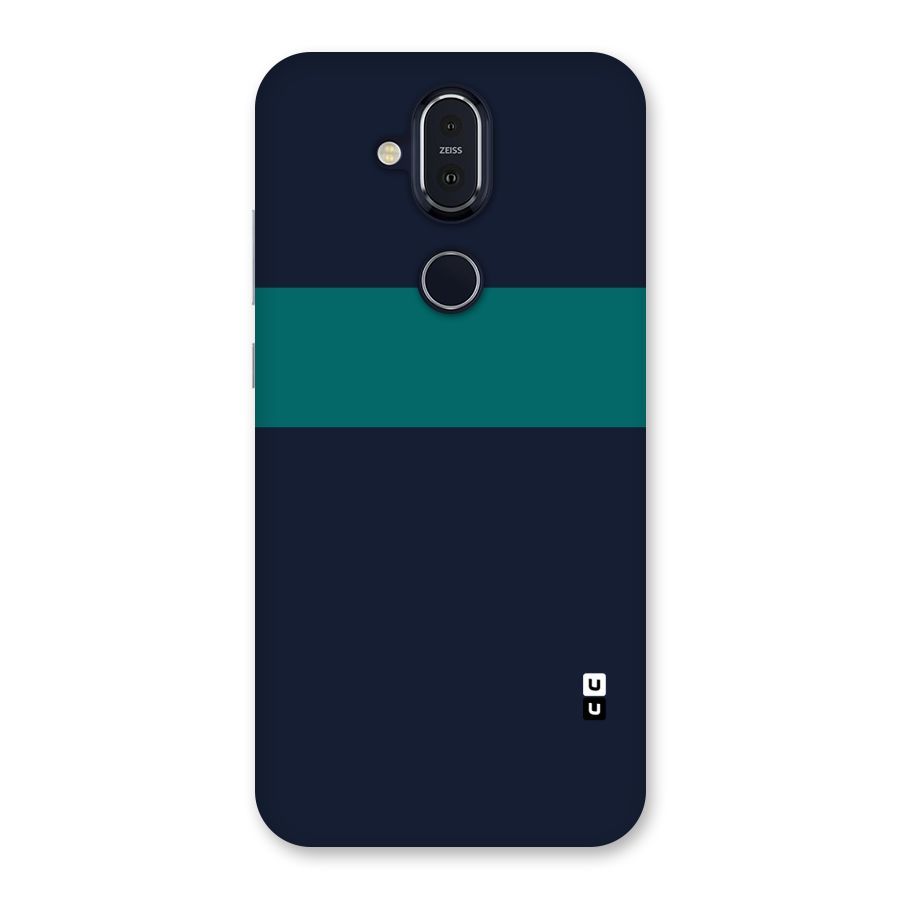 Stripe Block Back Case for Nokia 8.1