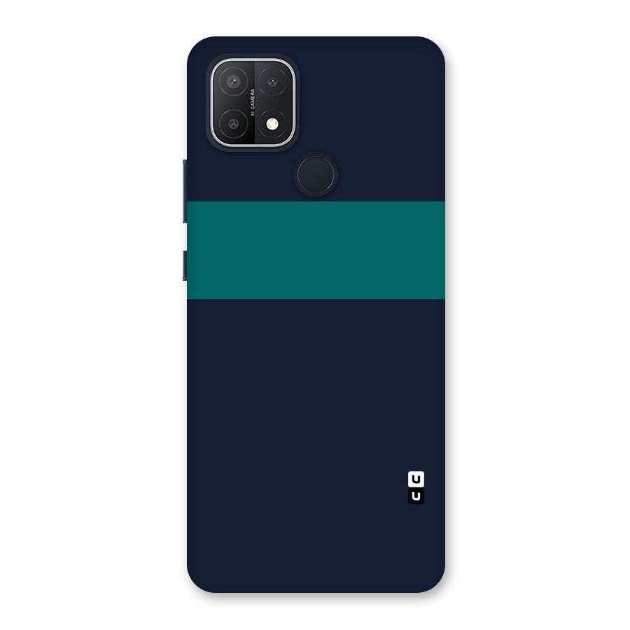 Stripe Block Back Case for Oppo A15s
