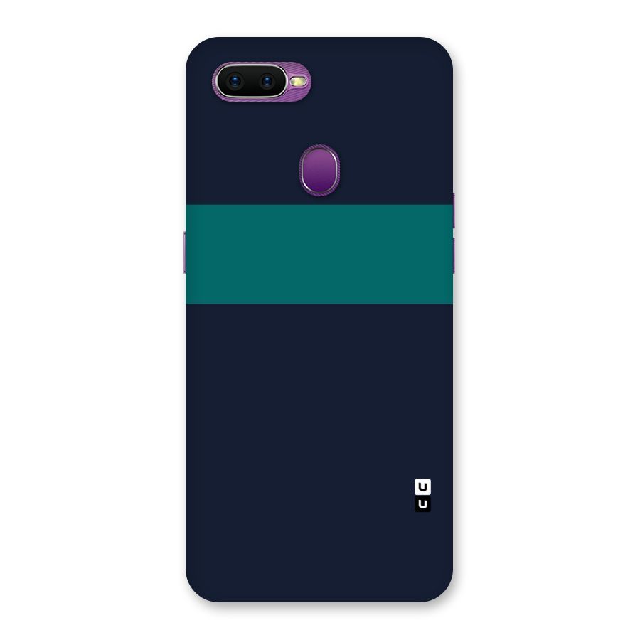 Stripe Block Back Case for Oppo F9