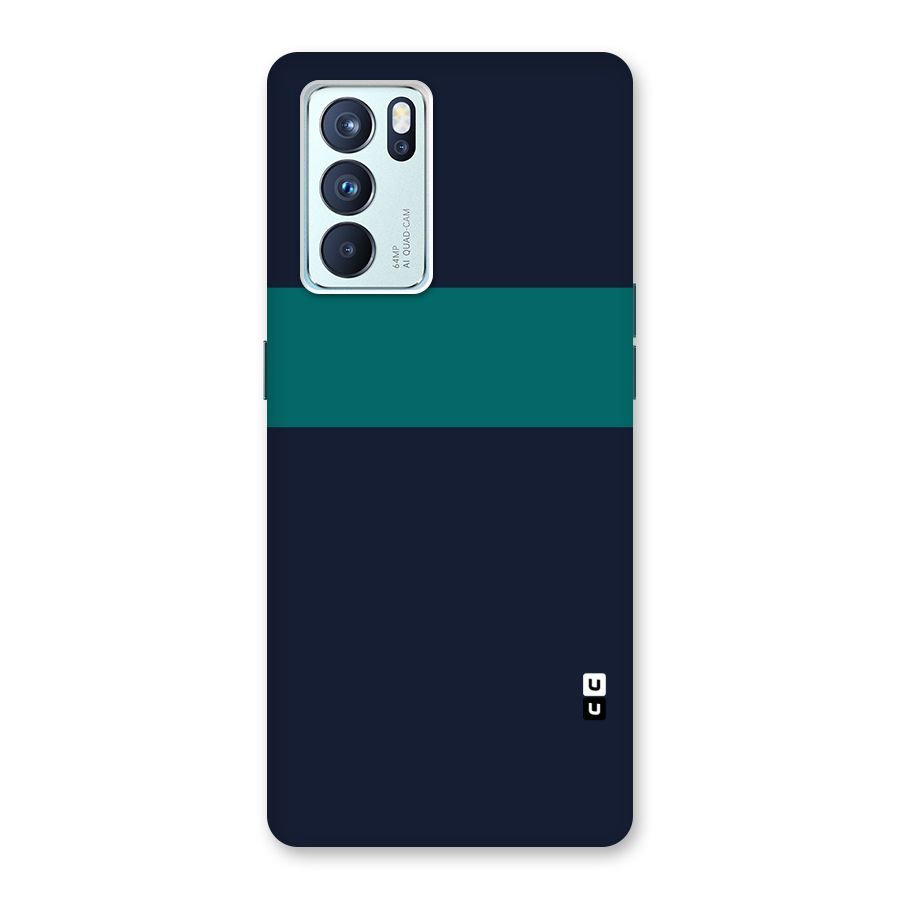 Stripe Block Back Case for Oppo Reno6 Pro 5G