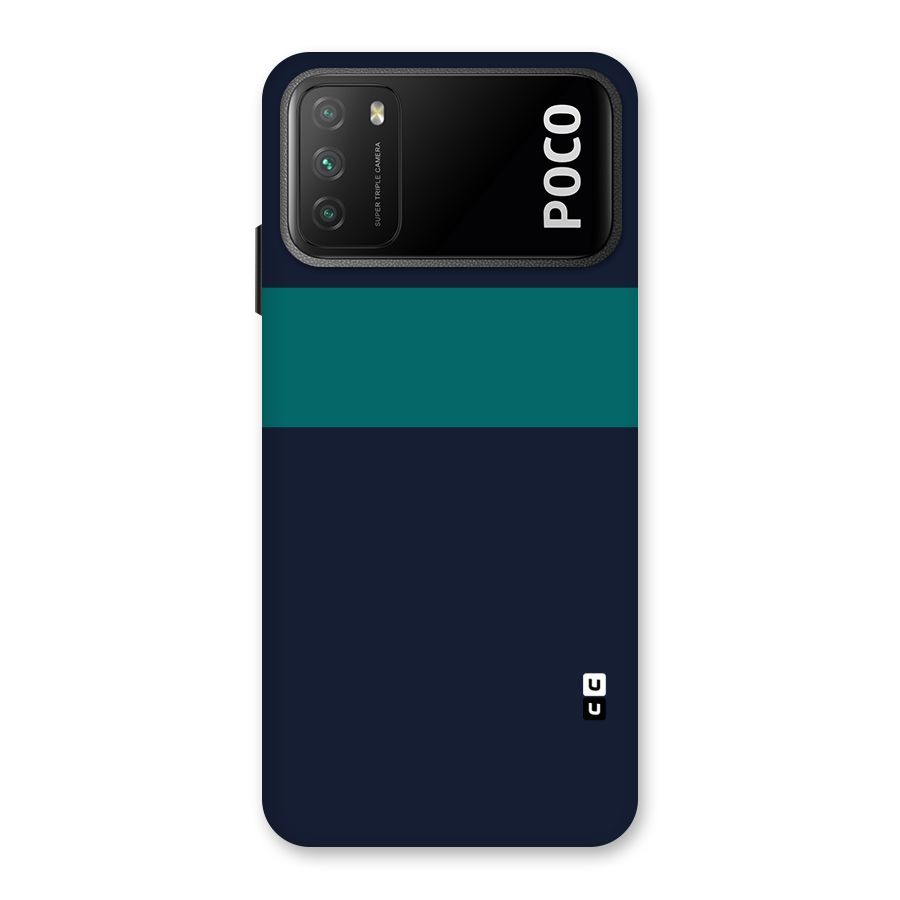 Stripe Block Back Case for Poco M3