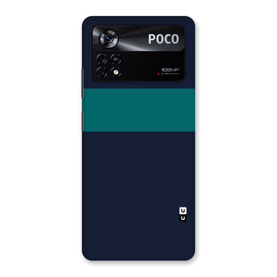Stripe Block Back Case for Poco X4 Pro 5G