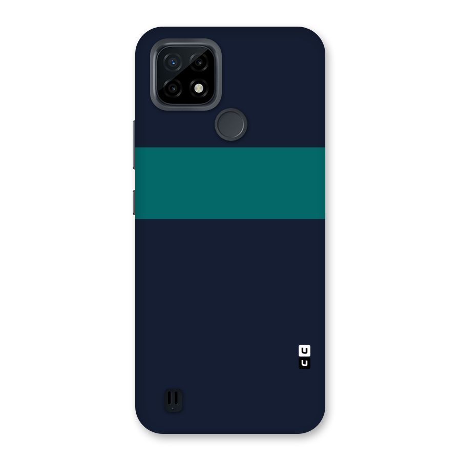 Stripe Block Back Case for Realme C21