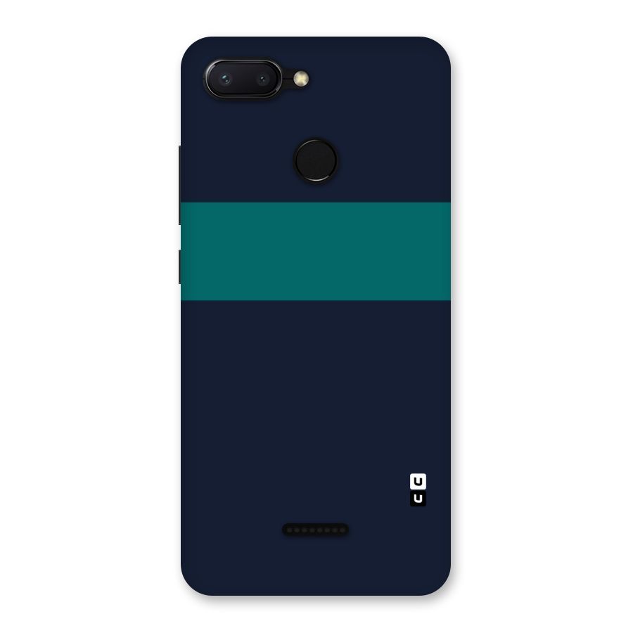 Stripe Block Back Case for Redmi 6
