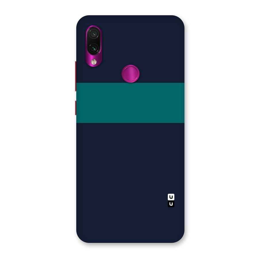 Stripe Block Back Case for Redmi Note 7 Pro