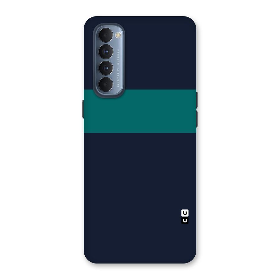 Stripe Block Back Case for Reno4 Pro