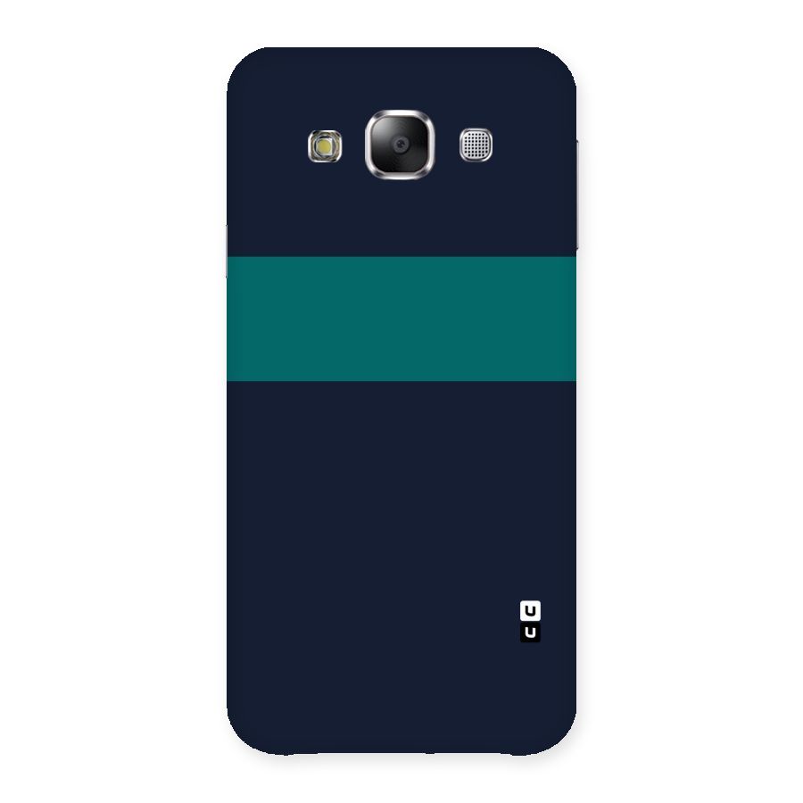 Stripe Block Back Case for Samsung Galaxy E5