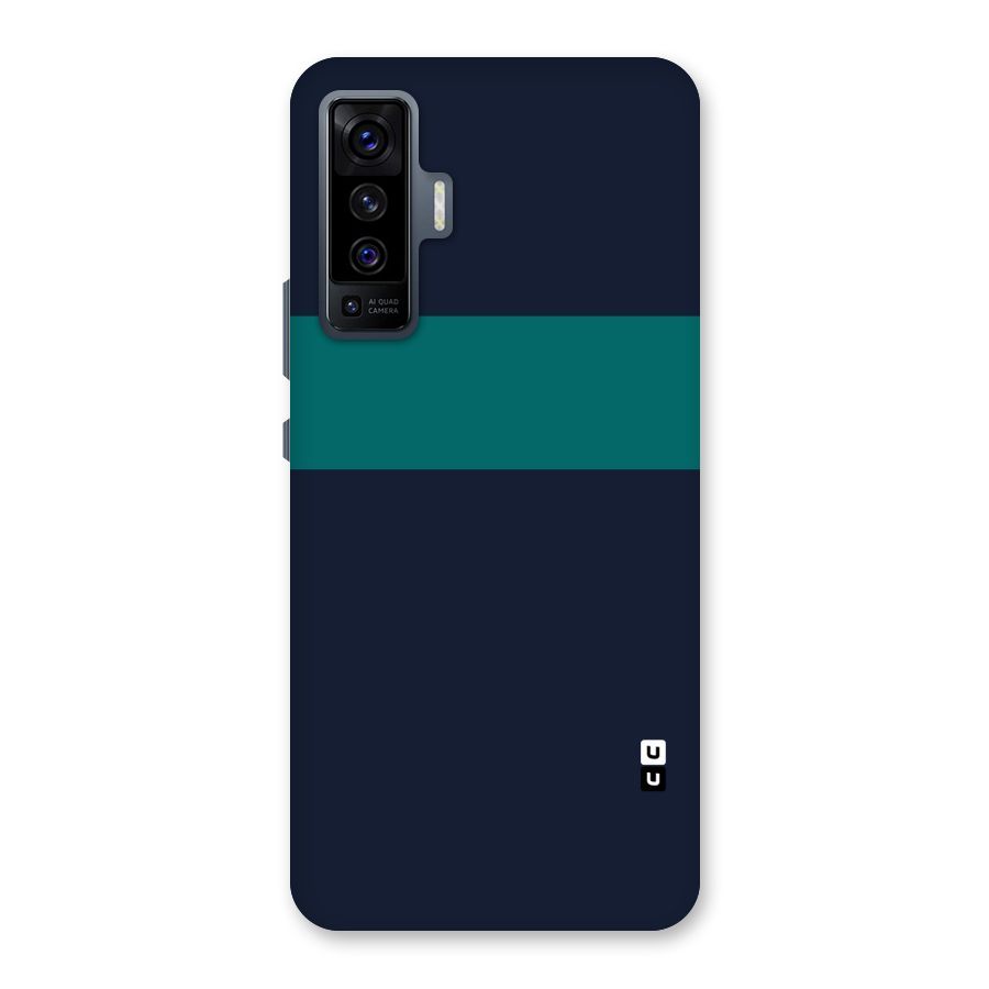 Stripe Block Back Case for Vivo X50