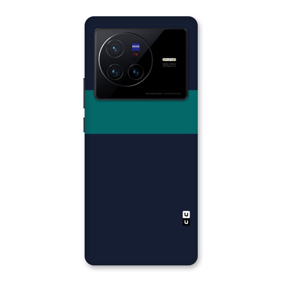 Stripe Block Back Case for Vivo X80