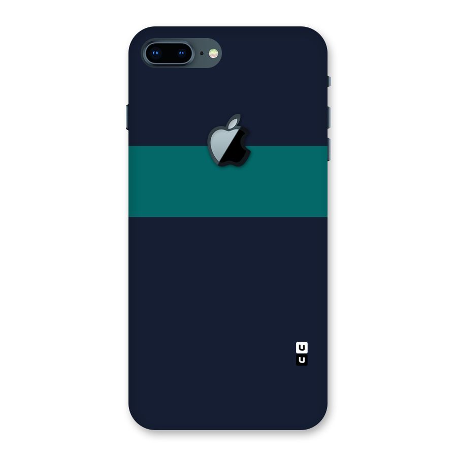 Stripe Block Back Case for iPhone 7 Plus Apple Cut