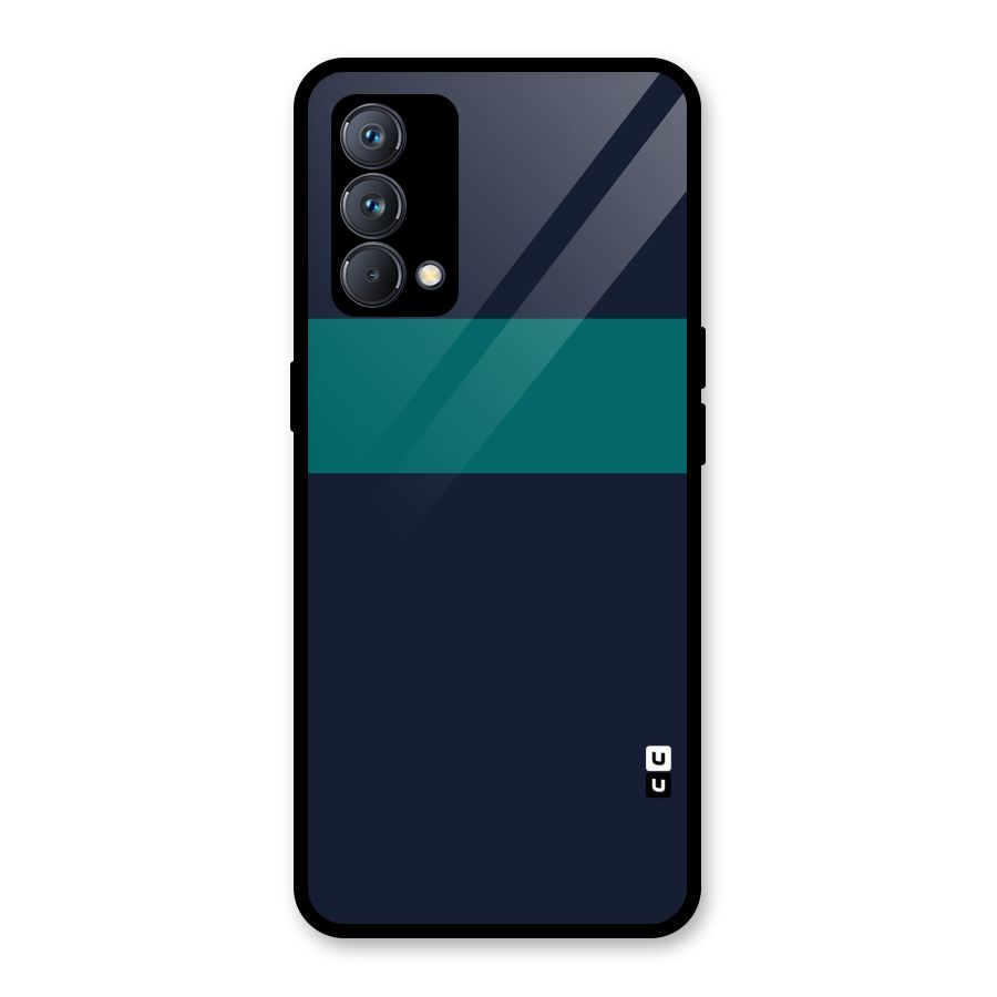 Stripe Block Glass Back Case for Realme GT Master Edition