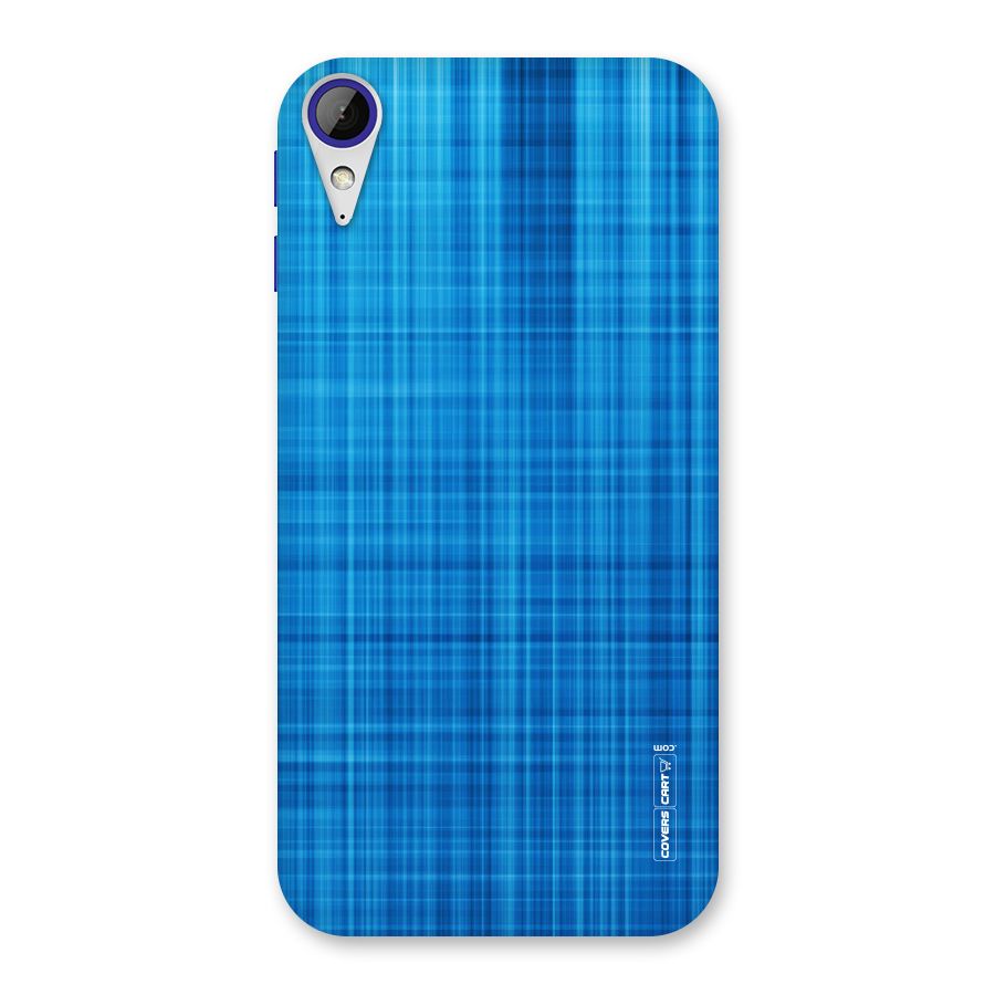 Stripe Blue Abstract Back Case for Desire 830