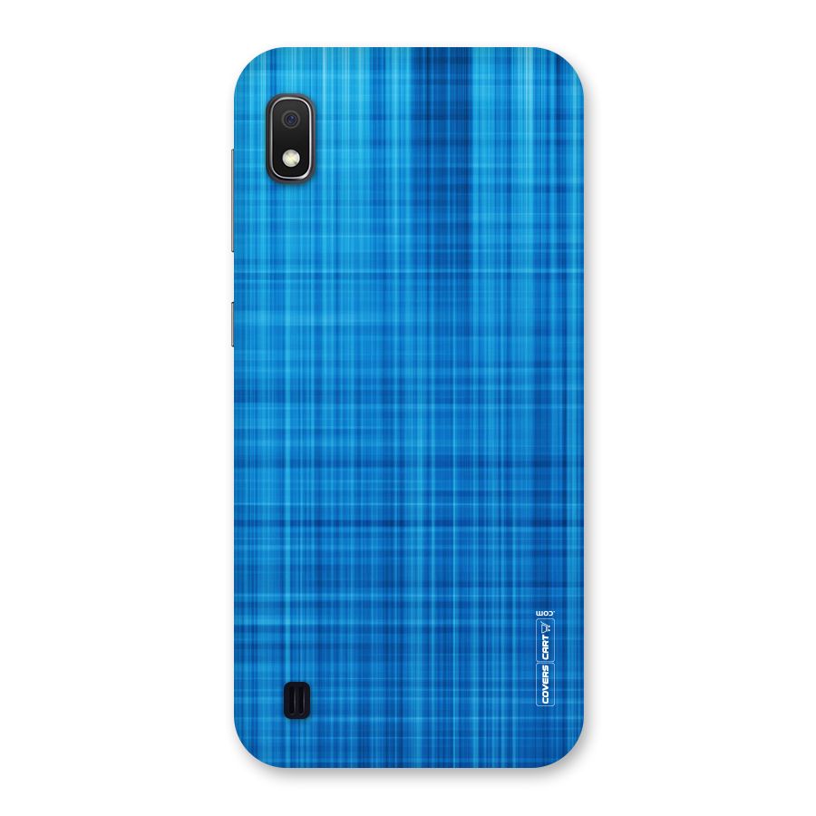 Stripe Blue Abstract Back Case for Galaxy A10