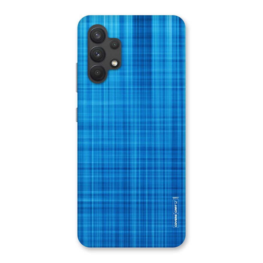 Stripe Blue Abstract Back Case for Galaxy A32
