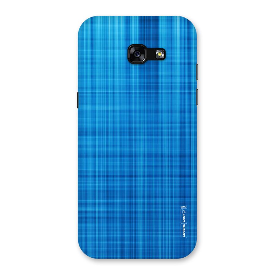 Stripe Blue Abstract Back Case for Galaxy A5 2017