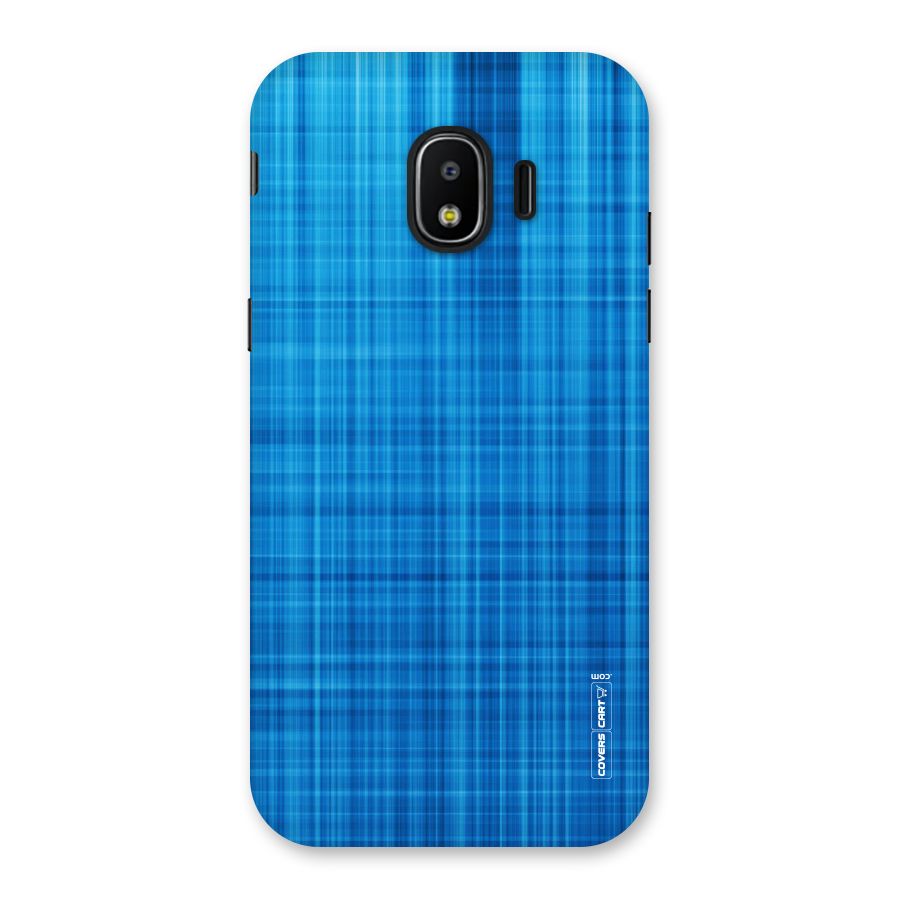 Stripe Blue Abstract Back Case for Galaxy J2 Pro 2018