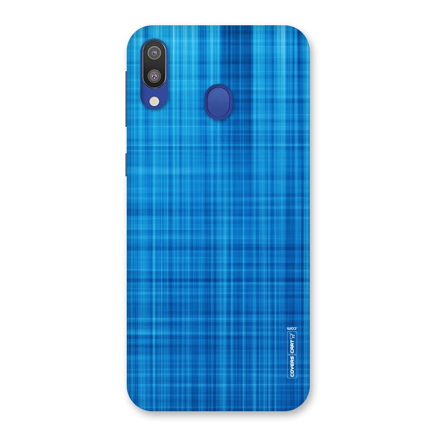 Stripe Blue Abstract Back Case for Galaxy M20