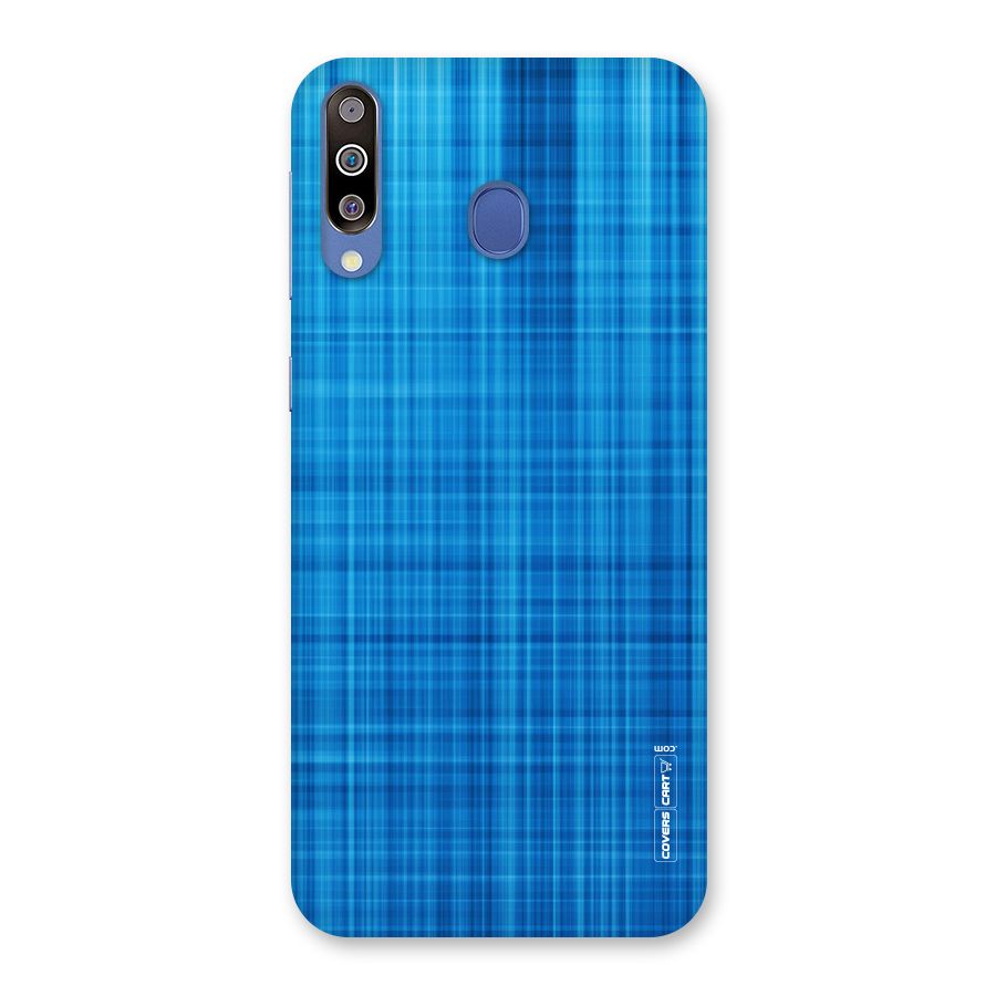 Stripe Blue Abstract Back Case for Galaxy M30