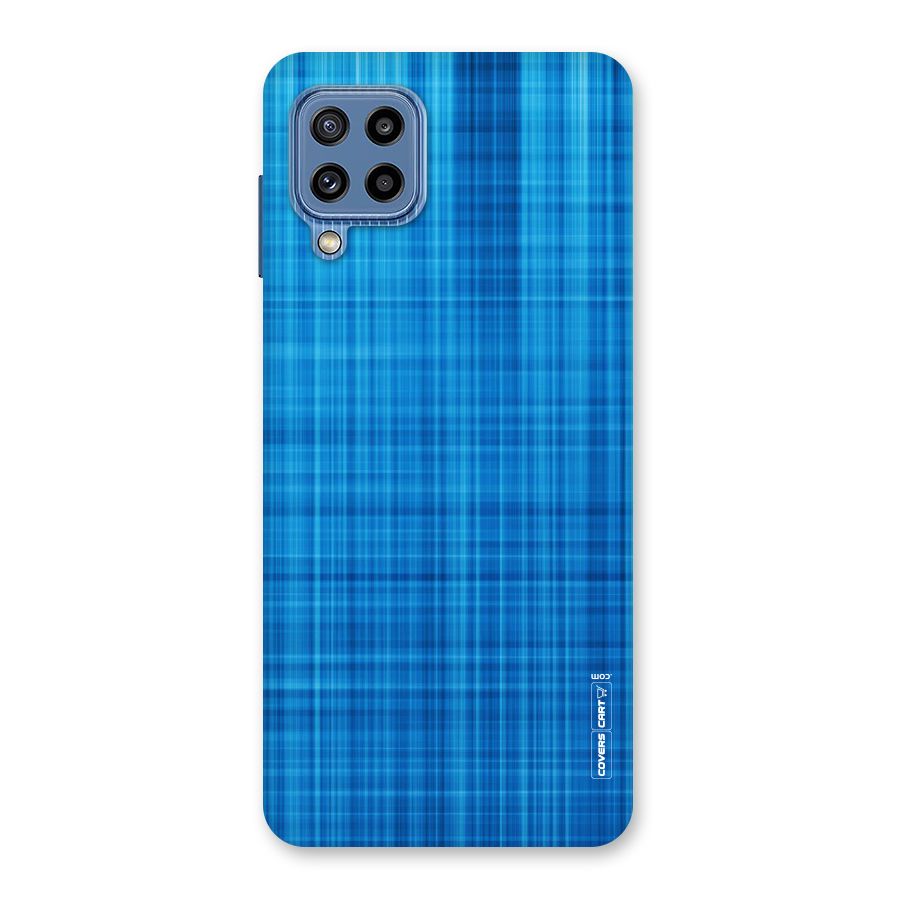 Stripe Blue Abstract Back Case for Galaxy M32