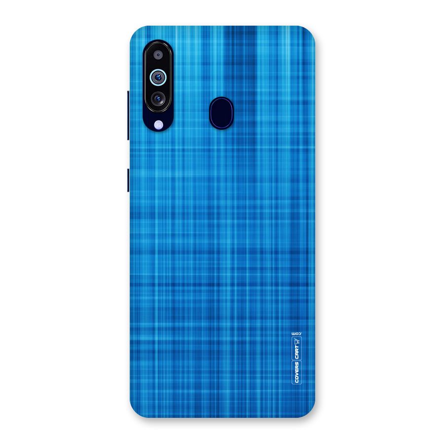 Stripe Blue Abstract Back Case for Galaxy M40