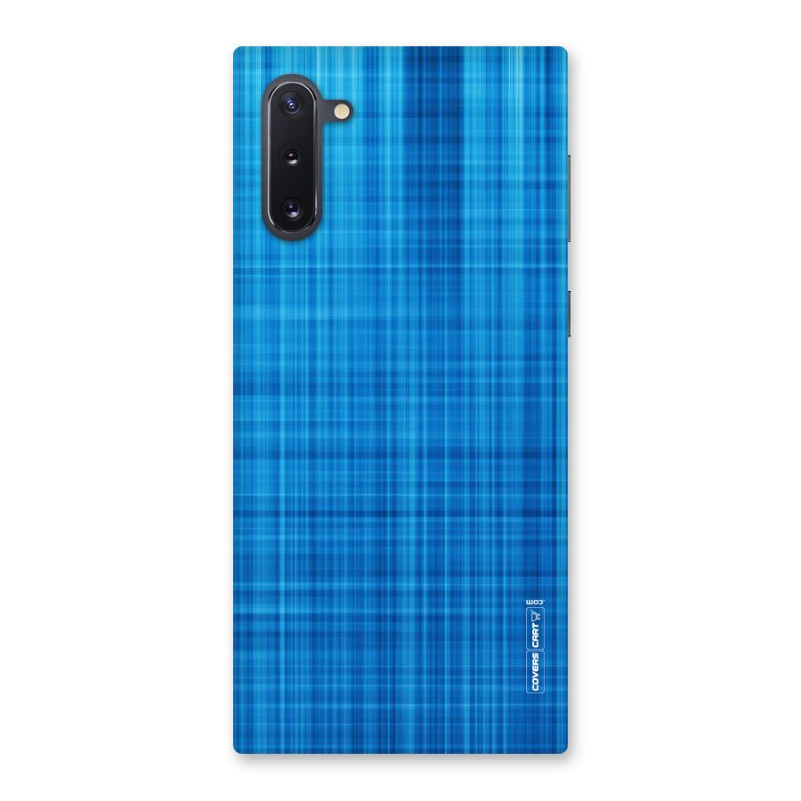 Stripe Blue Abstract Back Case for Galaxy Note 10