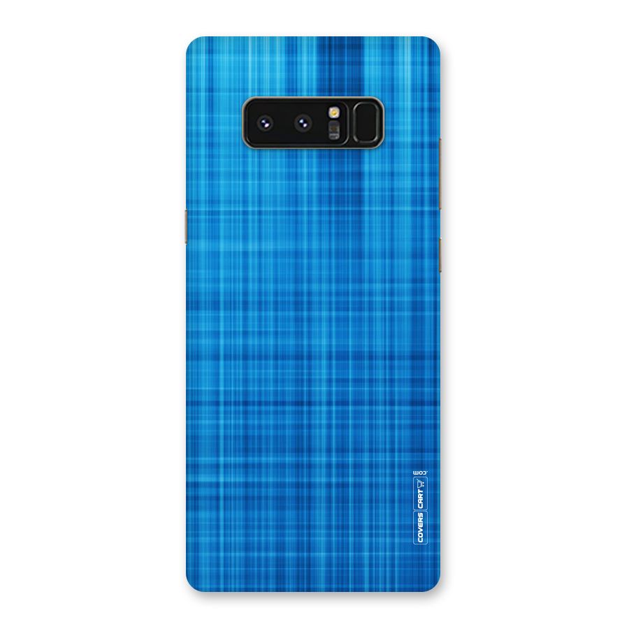 Stripe Blue Abstract Back Case for Galaxy Note 8