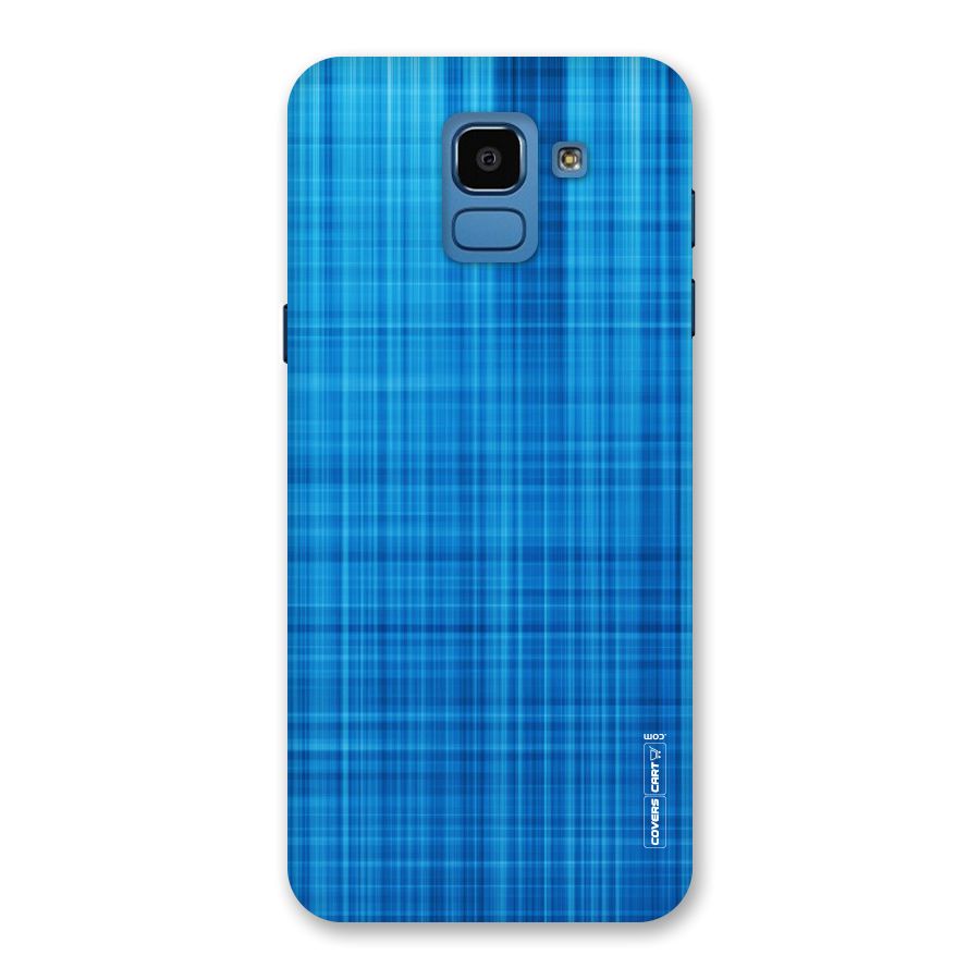 Stripe Blue Abstract Back Case for Galaxy On6