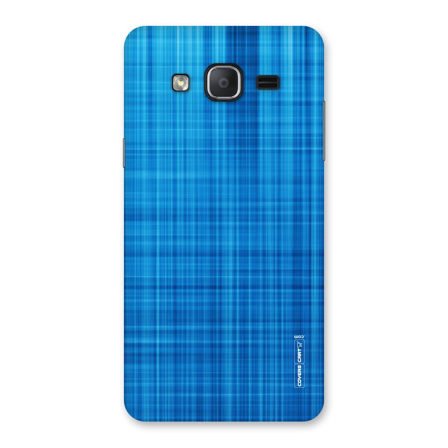 Stripe Blue Abstract Back Case for Galaxy On7 2015