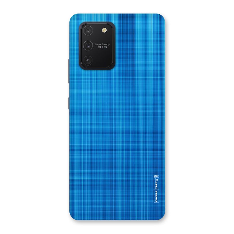 Stripe Blue Abstract Back Case for Galaxy S10 Lite